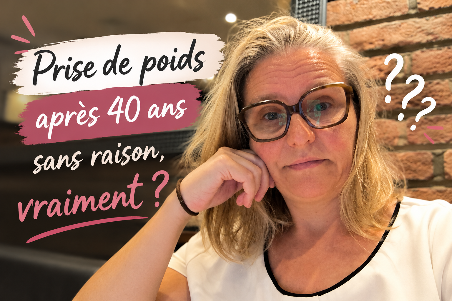 PRISE DE POIDS APRÈS 40 ANS SANS RAISON Non, je ne me suis pas « laissée aller »